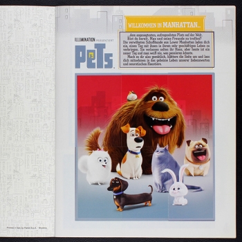 Preview: Pets Panini Sticker Album komplett