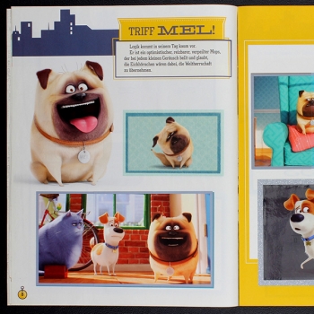 Preview: Pets Panini Sticker Album komplett