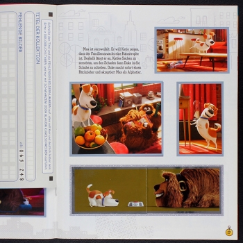 Pets Panini Sticker Album komplett