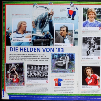Preview: Hamburg sammelt Panini Sticker Album komplett
