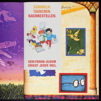 Harry Potter Panini album with stickers
