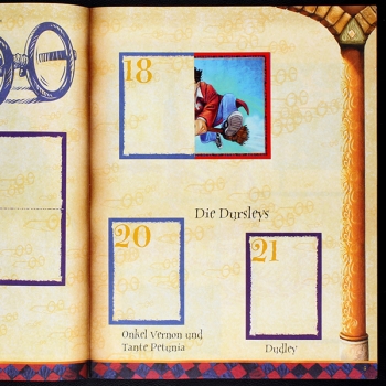 Harry Potter Panini album with stickers