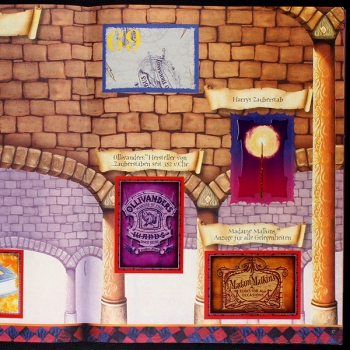 Harry Potter Panini album with stickers