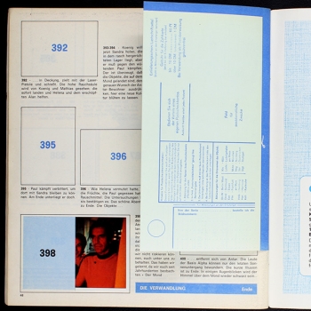 Space 1999 Panini album with stickers