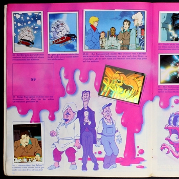 Preview: Ghostbusters Panini Sticker Album teilgefüllt