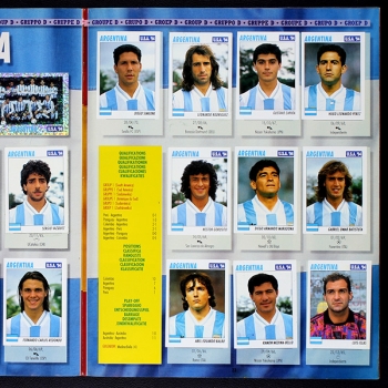 USA 94 SL Italy sticker album complete