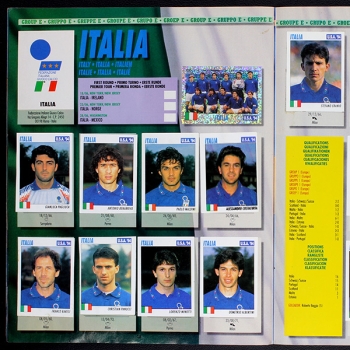 USA 94 SL Italy sticker album complete