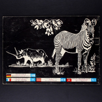 Super Zoo Panini album with stickers -11