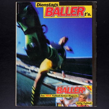 Fußball 96 Endphase Panini Sticker Album teilgefüllt