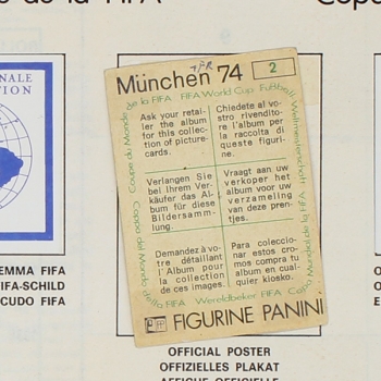 Preview: München 74 Panini Sticker Album komplett