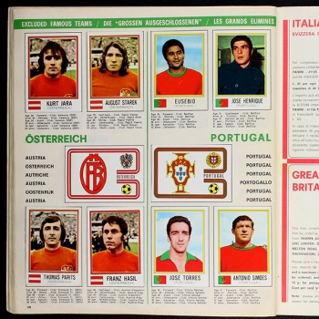 München 74 Panini Sticker Album komplett