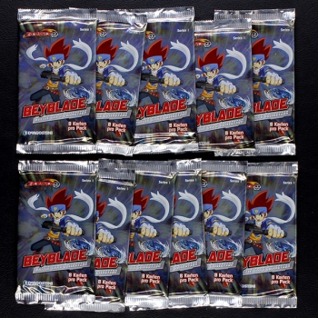 Beyblade DeAgostini 11 Trading Cards Tüten