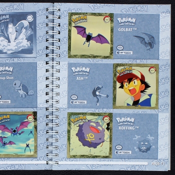 Pokemon Serie 1 Artbox Super Collection Album fast komplett -4
