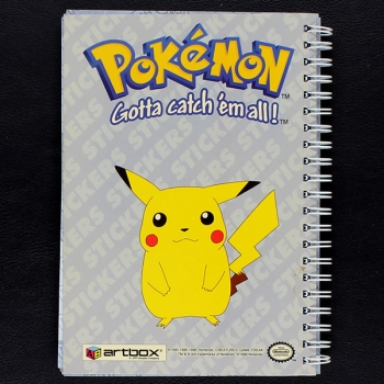Pokemon Serie 1 Artbox Super Collection Album fast komplett -4