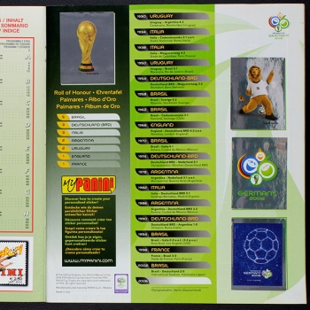 Preview: Germany 2006 Panini Sticker Album komplett