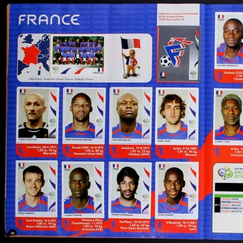 Germany 2006 Panini Sticker Album komplett