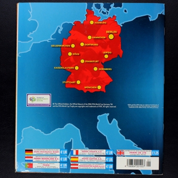 Germany 2006 Panini Sticker Album komplett