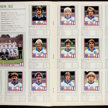 Fußball 82 Panini Sticker Album komplett