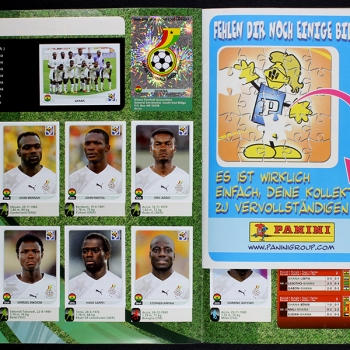 Preview: South Africa 2010 Panini Sticker Album komplett + Update