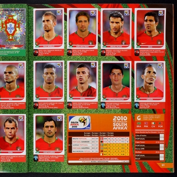 South Africa 2010 Panini Sticker Album komplett + Update