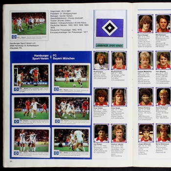 Preview: Fußball 80 Panini Sticker Album teilgefüllt - Kopie