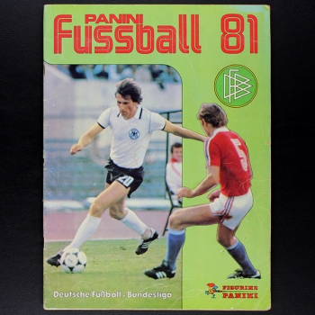Fußball 81 Panini Sticker Album