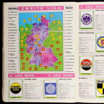 Fußball 81 Panini Sticker Album komplett