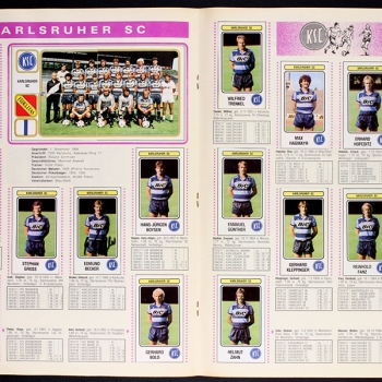 Fußball 83 Panini Sticker Album komplett