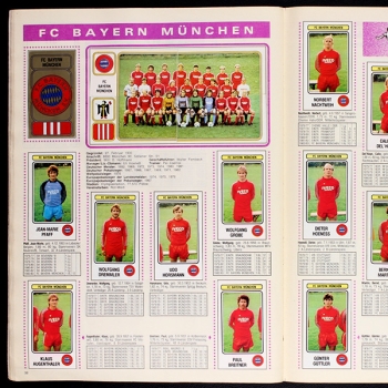 Fußball 83 Panini Sticker Album komplett