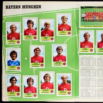 Fußball 85 Panini Sticker Album fast komplett -1