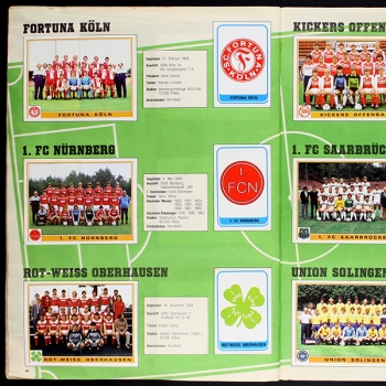 Fußball 85 Panini Sticker Album fast komplett -1