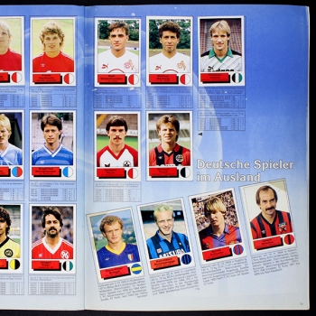 Fußball 86 Panini Sticker Album komplett