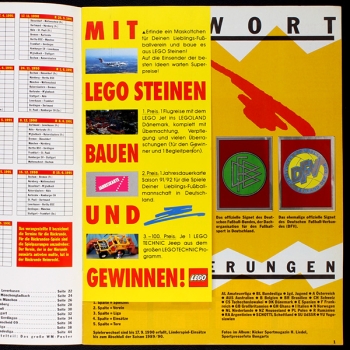 Preview: Fußball 91 Panini Sticker Album komplett - Top
