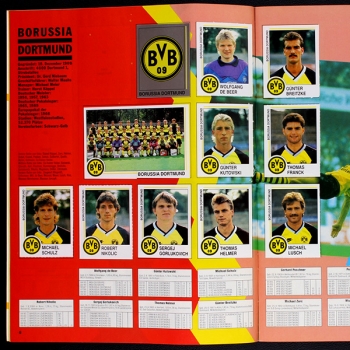 Preview: Fußball 91 Panini Sticker Album komplett - Top