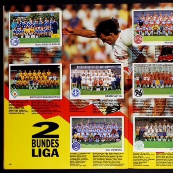 Fußball 91 Panini Sticker Album komplett - Top