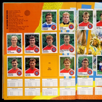 Fußball 90 Panini Sticker Album teilgefüllt -16