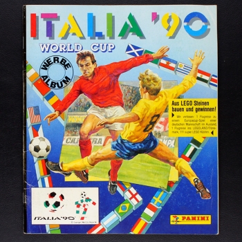 Italia 90 Panini Sticker Album