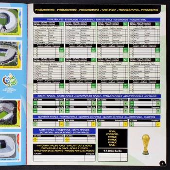 Preview: Germany 2006 Panini Sticker Album komplett