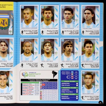 Germany 2006 Panini Sticker Album komplett