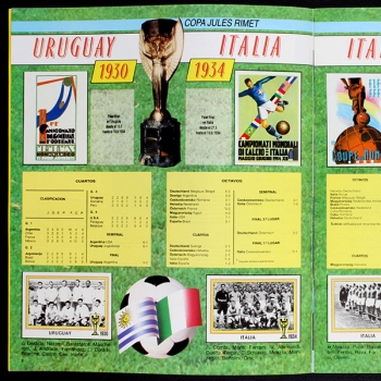 Preview: World Cup Story Panini Sticker Album komplett