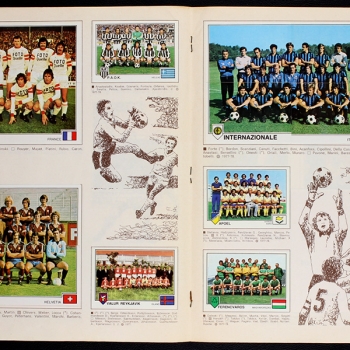 Euro Football 79 Panini Sticker Album komplett