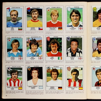 Euro Football 79 Panini Sticker Album komplett