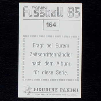 Preview: Andreas Brehme Panini Sticker No. 164 - Fußball 85