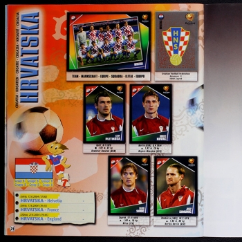 Euro 2004 Panini Sticker Album komplett - NL