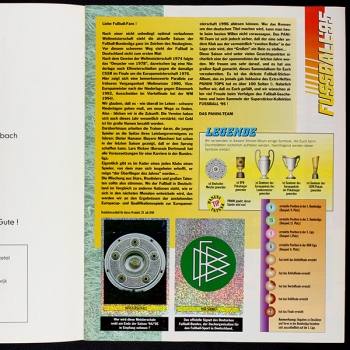 Preview: Fußball 95 Panini Sticker Album teilgefüllt -9