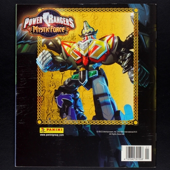 Power Ranger Mystic Force Panini Sticker Album komplett