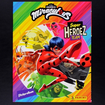 Miraculous Super Heroez Team Panini Sticker Album