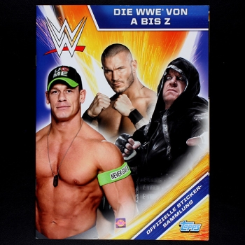 WWE von A bis Z Topps Sticker Album