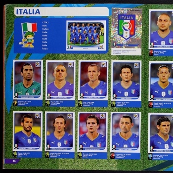 South Africa 2010 Panini Sticker Album komplett