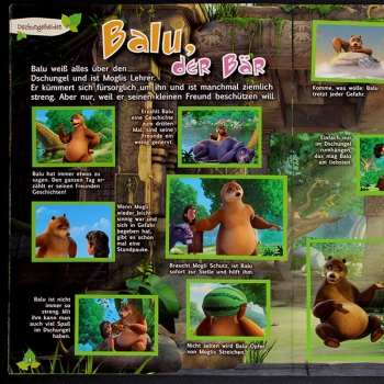 Preview: Dschungel Buch Blue Ocean Sticker Album komplett